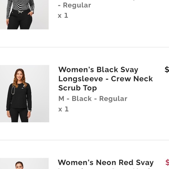 SVAY Black FIGS long sleeve - Picture 1 of 1